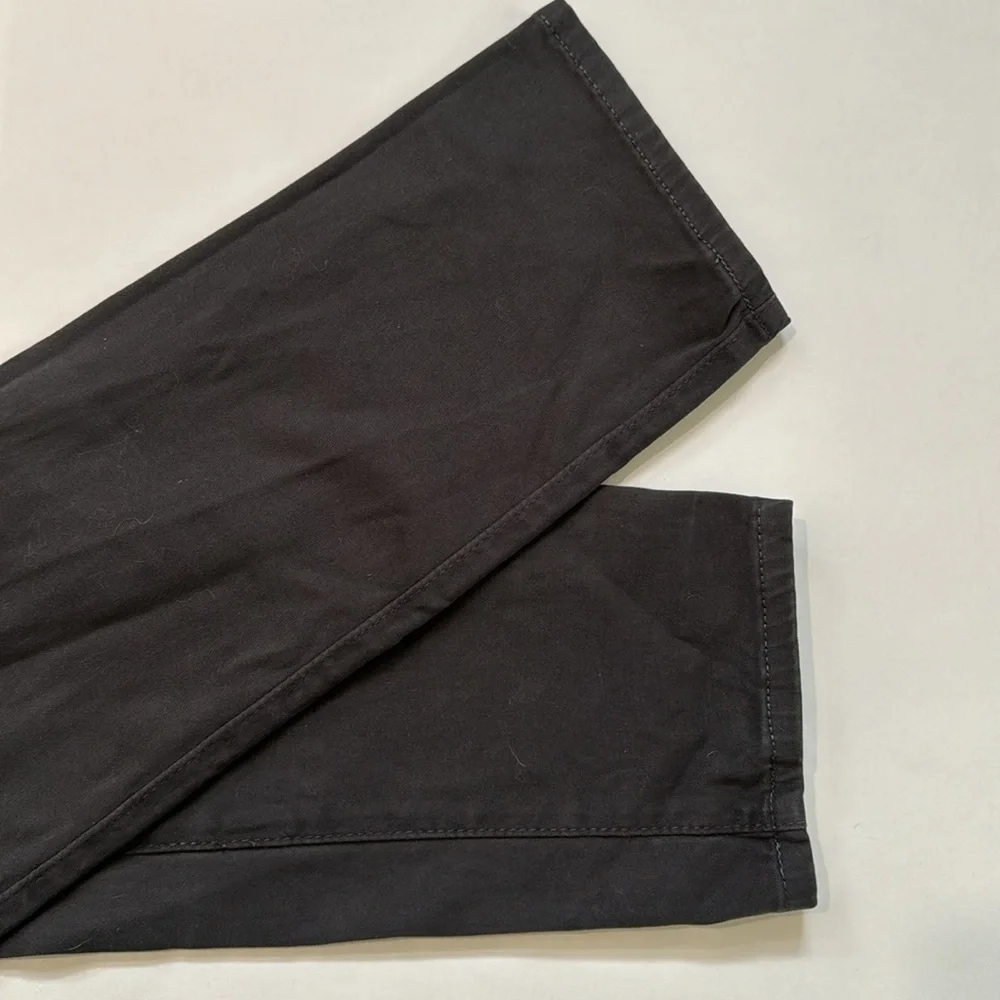 AG stilt cigarette leg brown sateen pants - Picture 4 of 6